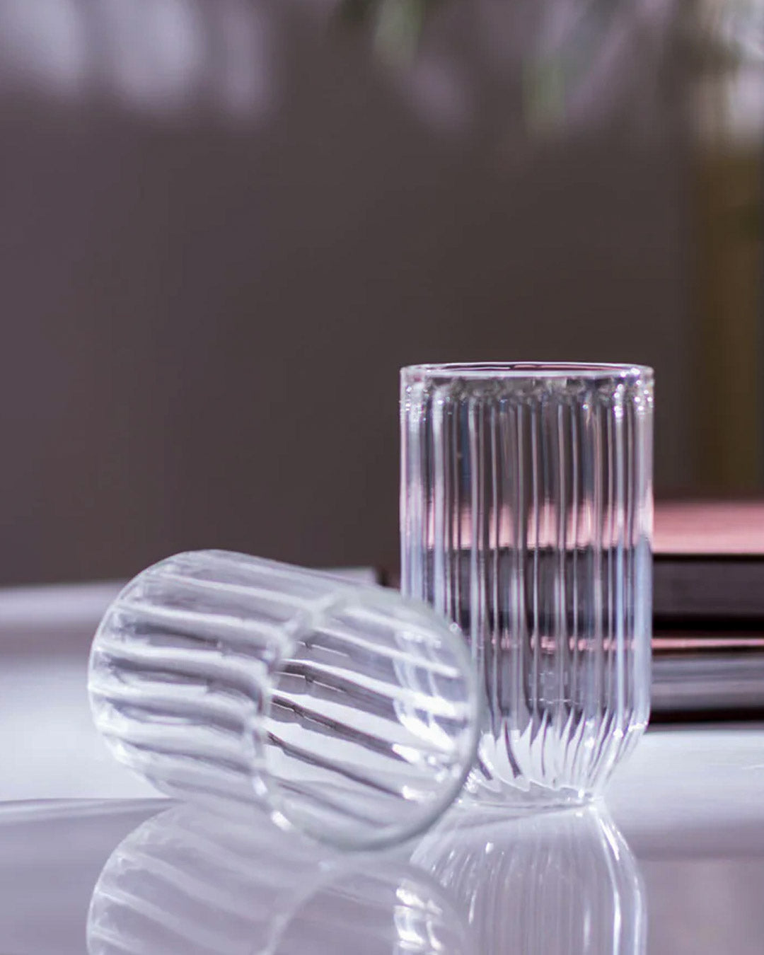 Vitralis Tumbler-Set | Elegantes Design | Hochwertiges Glas | Set aus 2 | Ideal für Cocktails & Getränke