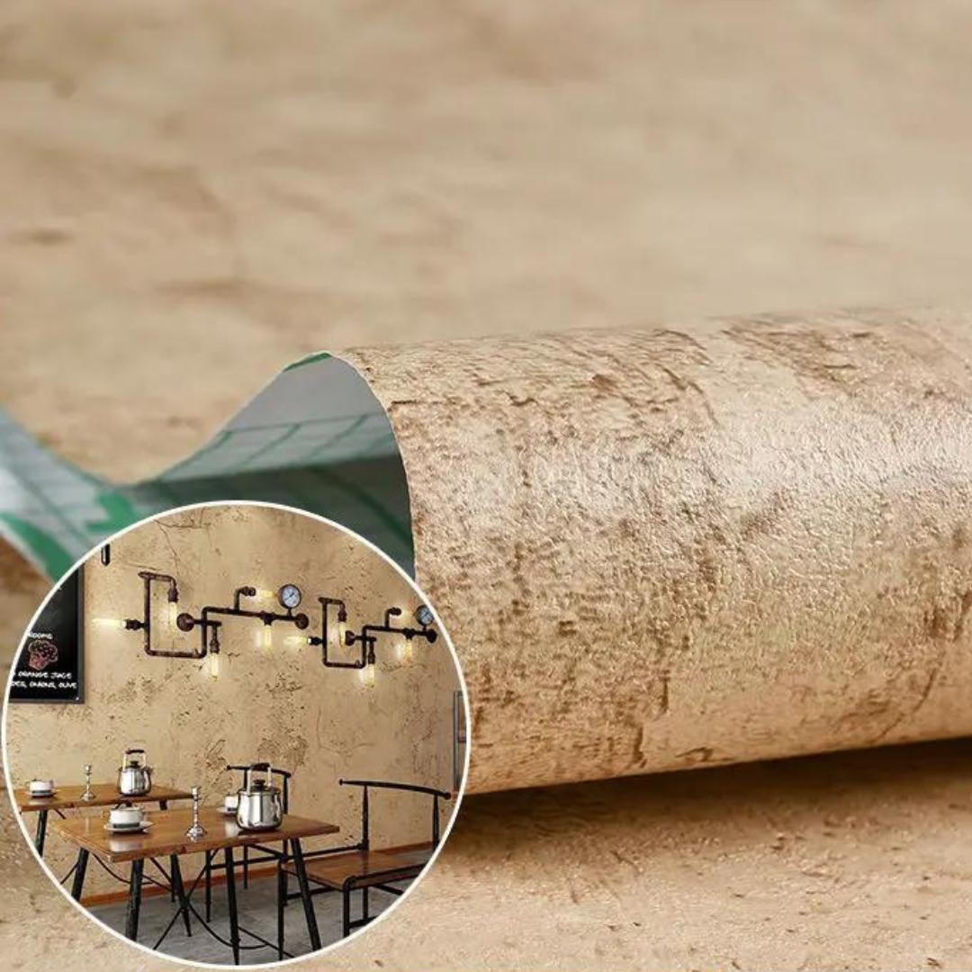 CementoFlex Selbstklebende Wandverkleidung | Betonoptik Tapete | Wasserdicht | Modernes Design