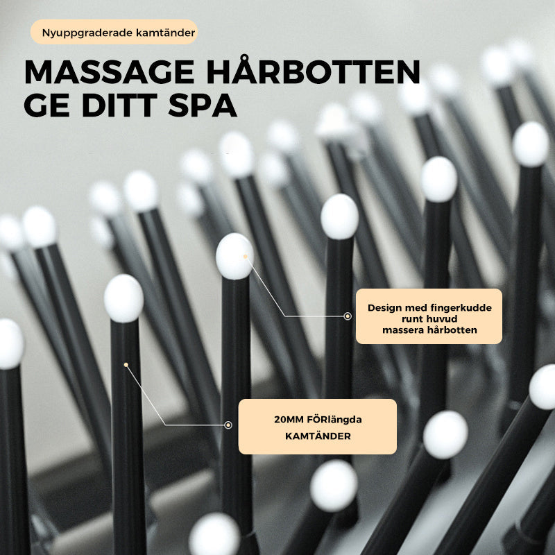 MirrorFlex Reisespiegel-Haarbürste | Klappbar & Kompakt | Praktisches Styling für unterwegs