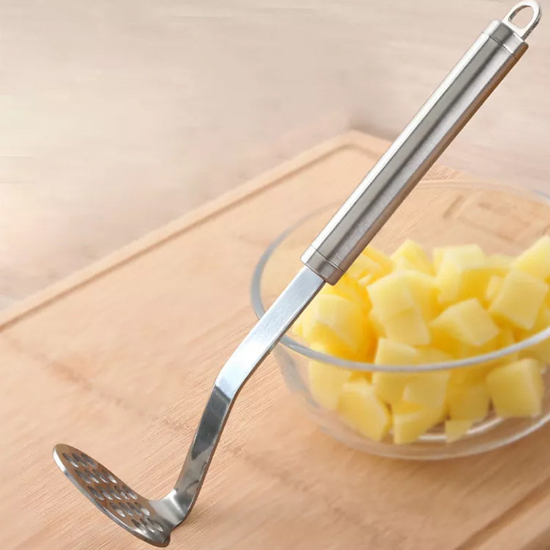 MashPro Edelstahl Kartoffelstampfer | Robustes Küchenwerkzeug | Perfekt für Pürees & mehr