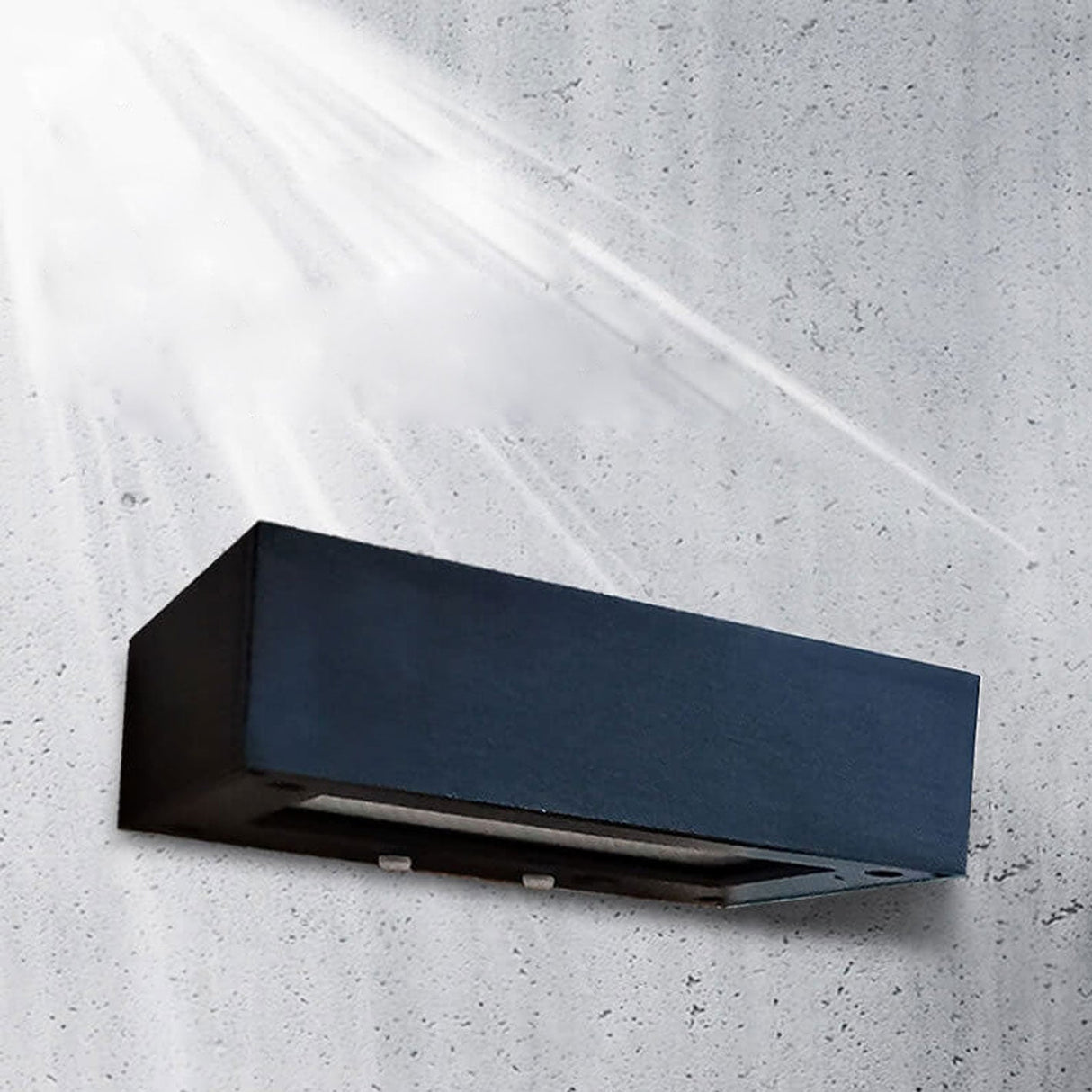 SolarBrite Duo LED Außenwandleuchte | Doppelkopf-Solarleuchte | Wasserdicht & Modern