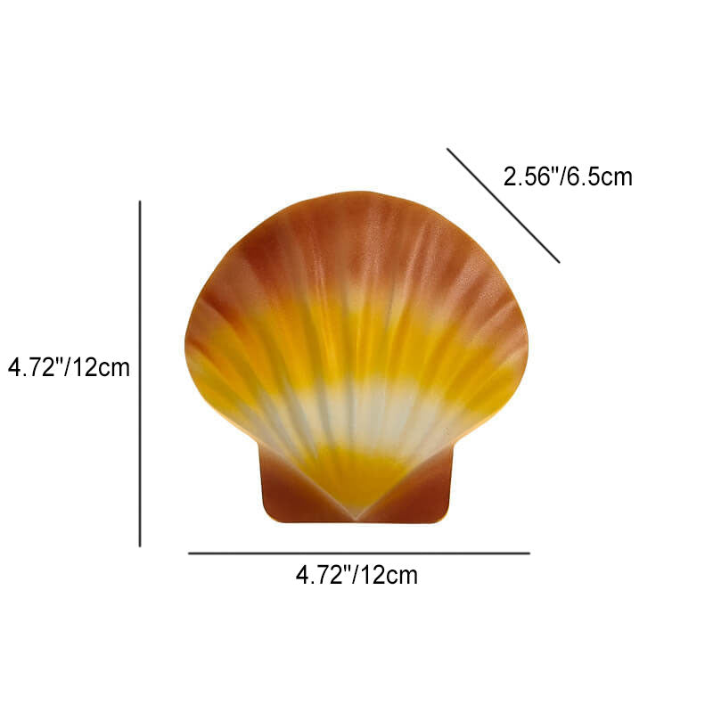 ShellBright LED Wandleuchte | Kreatives Muscheldesign | Aluminium | Wasserdicht | Außenbeleuchtung