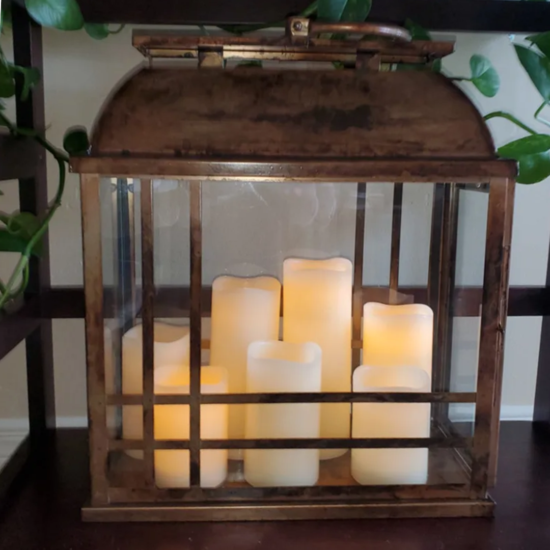 LumaFlick Flammenlose LED Kerzen | Echtwachs | Sichere Dekoration für Zuhause | Stimmungsvolle Beleuchtung