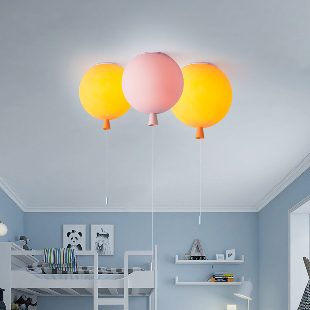 BalloonGlow LED Deckenlampe | Kreatives Ballon-Design | Moderne Deckenleuchte für Kinderzimmer & Wohnräume