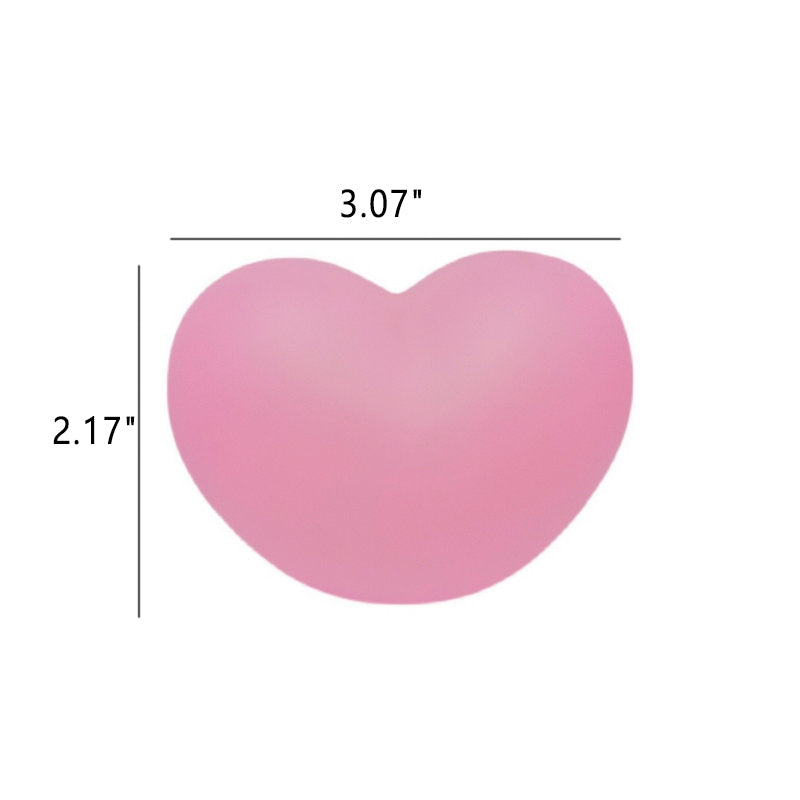 LuvSphere Silikon LED Nachtlicht | Herzförmiges Design | Tischlampe | Warmes Stimmungslicht | Dekorativ