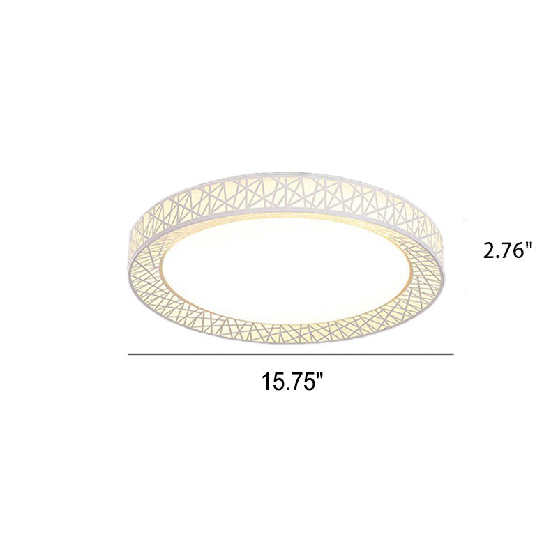 Orbivis Halo LED Deckenleuchte | Kreatives Vogelnest-Design | Modern & Dimmbar | Runde Leuchte