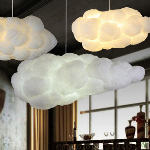 NimbusGlow LED Wolken Pendelleuchte | Schwimmendes Design | Moderne Beleuchtung | Dekorative Hängeleuchte