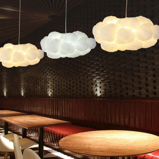NimbusGlow LED Wolken Pendelleuchte | Schwimmendes Design | Moderne Beleuchtung | Dekorative Hängeleuchte