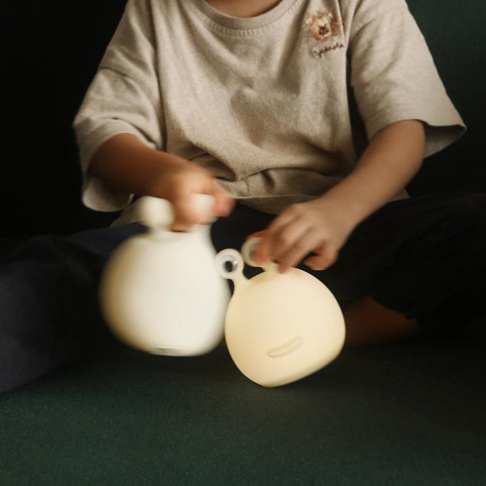 GlowSlug LED Nachtlicht | Kreatives Silikon-Design | Kinderfreundliche Tischlampe | Stimmungslicht für Zuhause