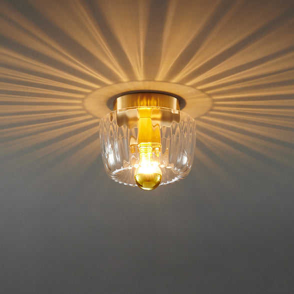 Solara Luxury Glas-Design Deckenleuchte | Kupfer-Sonnengestaltung | Wand- & Deckenmontage | Premium Wohnambiente