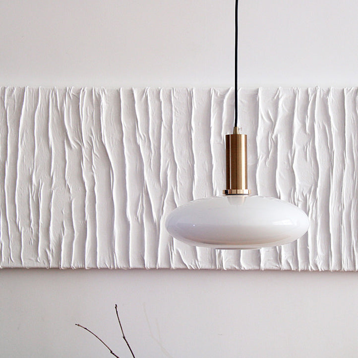 GloForm Nordic LED Pendelleuchte | Milchglas | Warmlicht & Farbwechsel | Minimalistisches Design