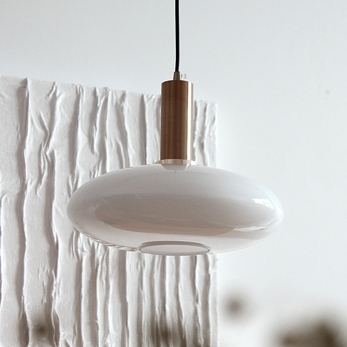 GloForm Nordic LED Pendelleuchte | Milchglas | Warmlicht & Farbwechsel | Minimalistisches Design