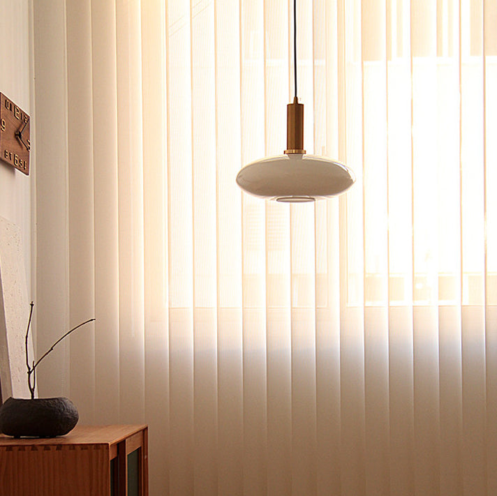 GloForm Nordic LED Pendelleuchte | Milchglas | Warmlicht & Farbwechsel | Minimalistisches Design