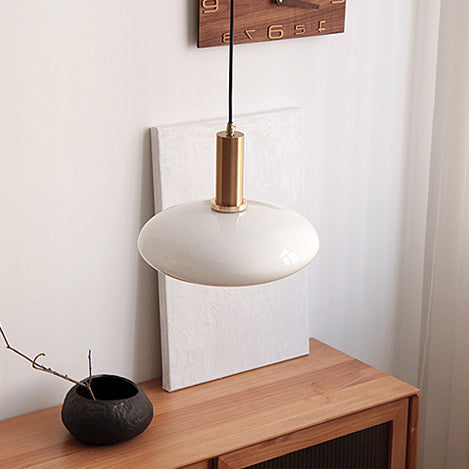 GloForm Nordic LED Pendelleuchte | Milchglas | Warmlicht & Farbwechsel | Minimalistisches Design