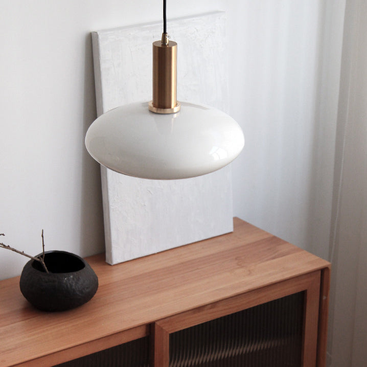 GloForm Nordic LED Pendelleuchte | Milchglas | Warmlicht & Farbwechsel | Minimalistisches Design