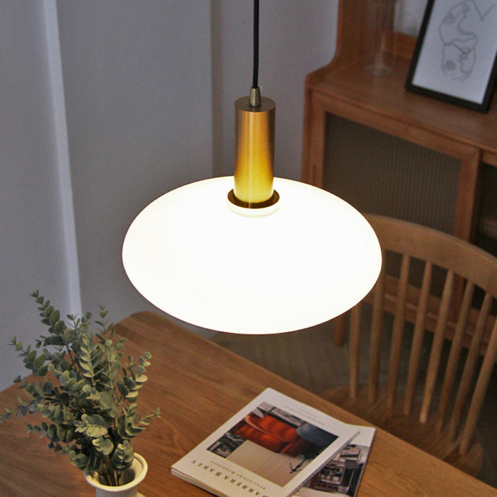 GloForm Nordic LED Pendelleuchte | Milchglas | Warmlicht & Farbwechsel | Minimalistisches Design