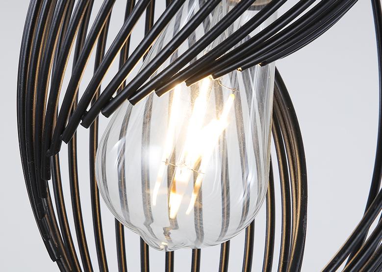 NautiloLux LED Pendelleuchte | Nordic Design | 1-Licht-Hängelampe im Schneckendesign | Eleganz für Wohn- & Essbereich