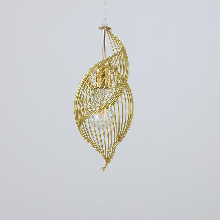 NautiloLux LED Pendelleuchte | Nordic Design | 1-Licht-Hängelampe im Schneckendesign | Eleganz für Wohn- & Essbereich