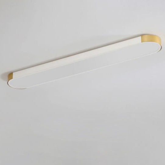 LumiForm Minimalistische LED Deckenleuchte | Rechteckige Ringform | Dimmbar & Modernes Design