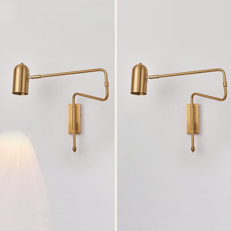 Artico Nordic Design Schwenkbare Wandleuchte | Kreativer Stil | Langarm | Dimmbar | Perfekt für Wohnzimmer & Büro