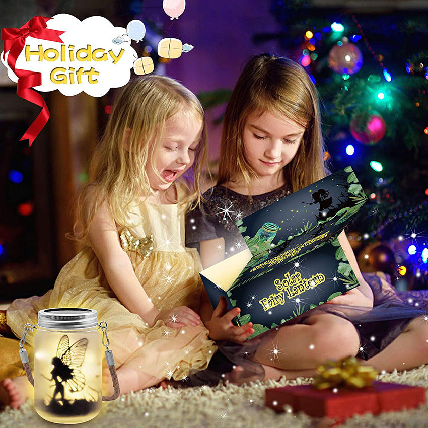 GlowJar Solar Märchenlicht | LED Glaslaterne | Frostglas für Garten & Terrasse | Outdoor Deko mit Solarbetrieb
