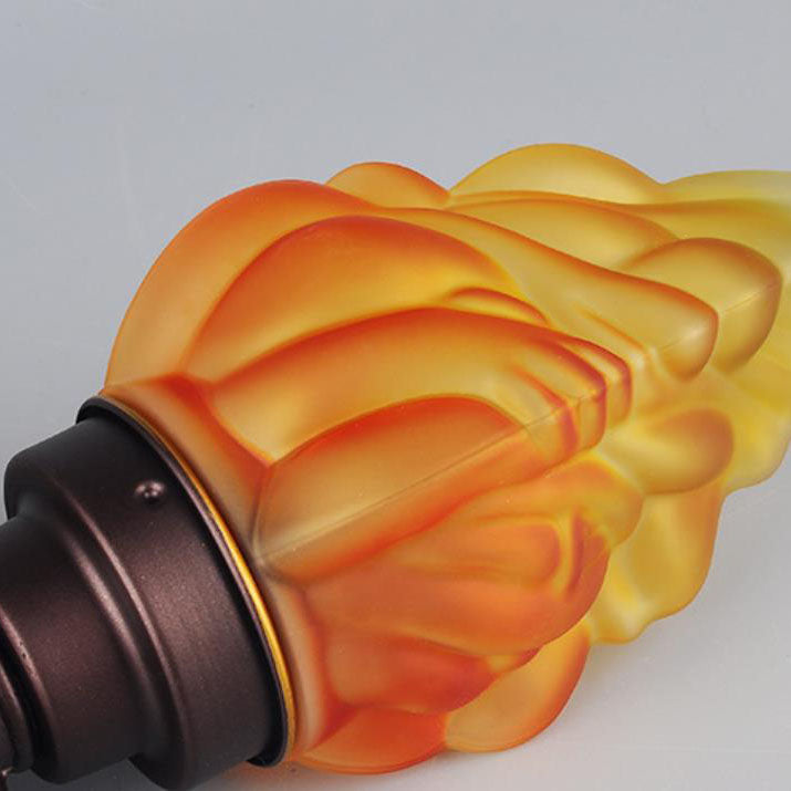 Torcina FlameGlow Wandleuchte | Vintage Design | Fackelstil | 1-flammig | Kreative Wandbeleuchtung