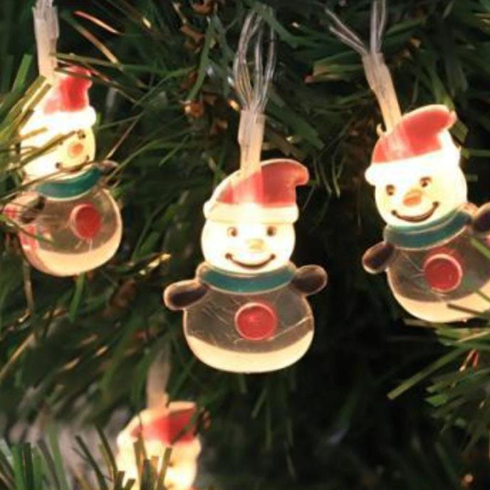 HoliGlow LED Lichterkette | Weihnachtsdeko | Batteriebetrieben | Warmes Licht & Festliche Designs