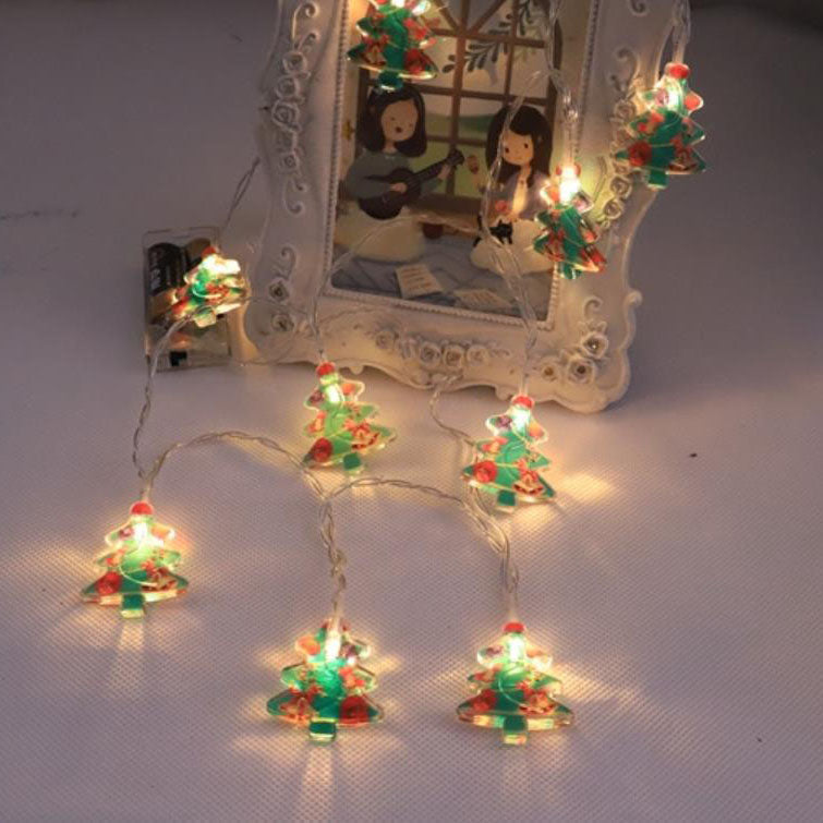 HoliGlow LED Lichterkette | Weihnachtsdeko | Batteriebetrieben | Warmes Licht & Festliche Designs