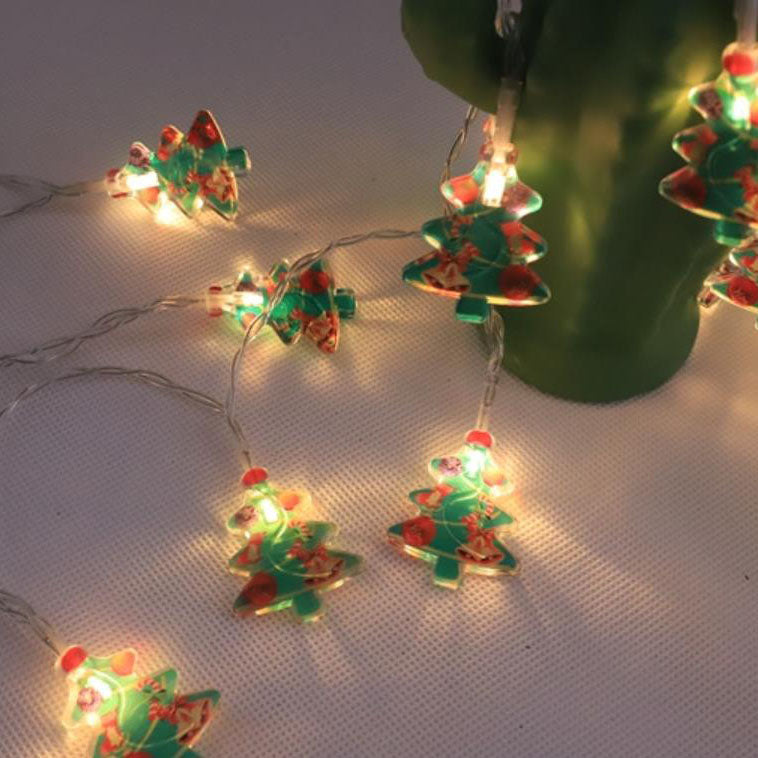 HoliGlow LED Lichterkette | Weihnachtsdeko | Batteriebetrieben | Warmes Licht & Festliche Designs