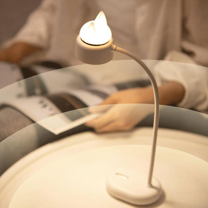 KittyGlow LED Tischlampe | Katzenohr-Design | Augenschonend | Klemmlampe & Normal | Modern & Kreativ