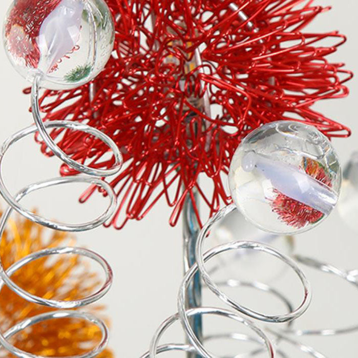 LumiBranch Aluminium Stehlampe | Kreatives Design | Rustikale Baumästhetik | 6-Licht Dekorlampe