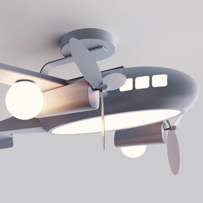 SkyCruiser Kreative Nordic LED Pendelleuchte für Kinder | Flugzeugdesign | Dimmbar | Perfekte Beleuchtung fürs Kinderzimmer