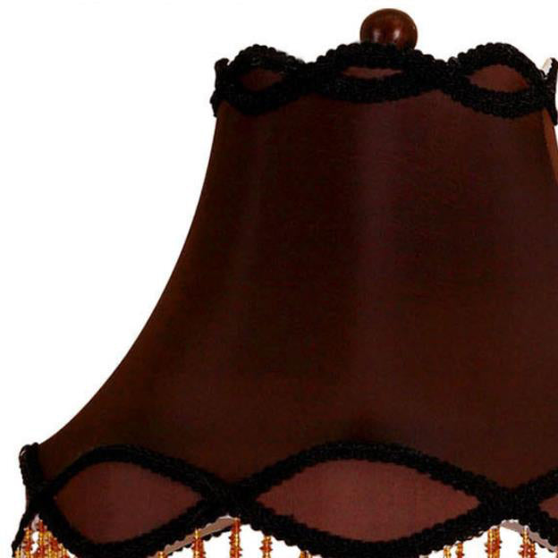 RegalHorse Tischlampe im europäischen Stil | Harz-Pferdefigur | Trapezförmiger Stoffschirm | Elegantes Design für Schlafzimmer