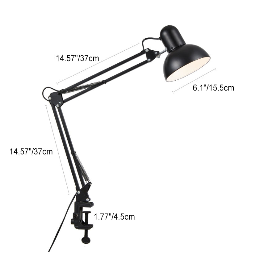 FlexiLite Minimalistische LED Tischlampe | Verstellbarer Arm | Clip-Design | Perfekt fürs Schlafzimmer