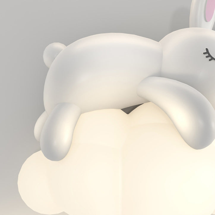 CuddleBright LED Wandleuchte für Kinder | Dimmbare Helligkeit | Bär & Hase Design | Nordic Stil