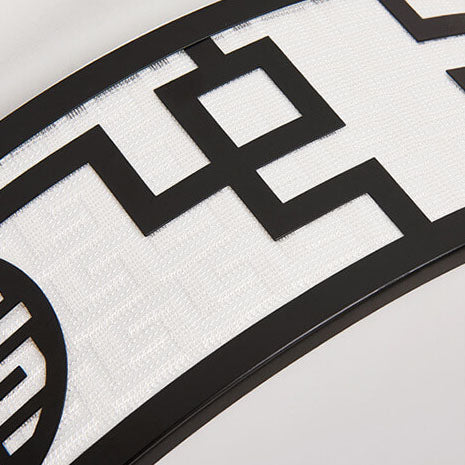 LunaHalo LED Deckenleuchte | Modernes Chinesisches Design | Runder Stoffschirm | Dimmbar