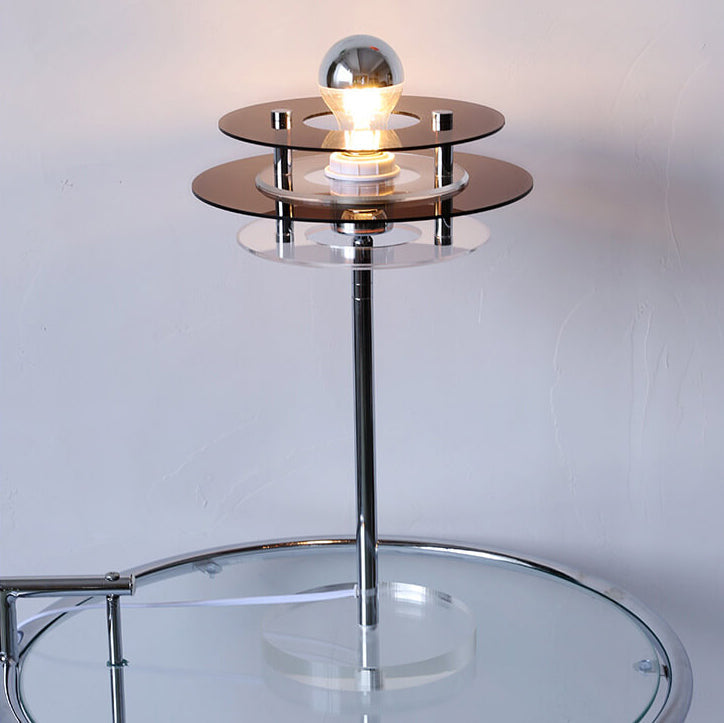 AstroVibe Moderne Acryl Tischlampe | Space-Saucer Design | Einzigartig | Stimmungsvolles Licht | Deko für Zuhause