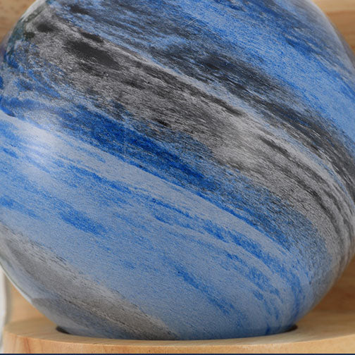 Orbano Wandleuchte | Modernes Eichenholz-Design | Planeten-inspirierter Stil | 1-flammig