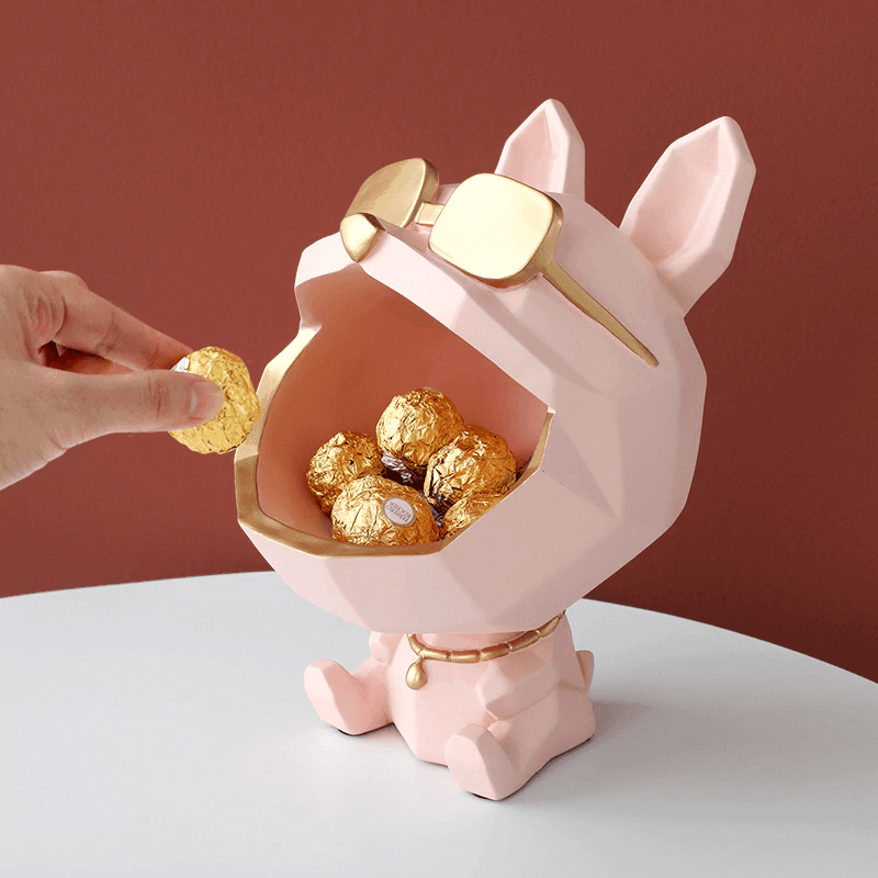 PawMate Hundefigur Organizer Tablett | Stilvolle Aufbewahrung | Dekoration & Funktionalität für Zuhause