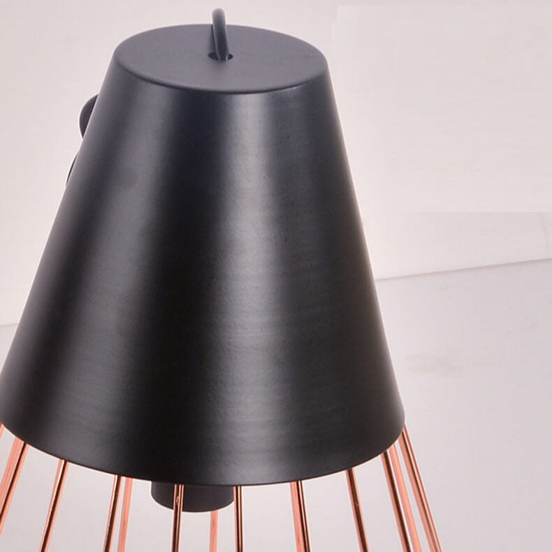 CageNova Geometrische Pendelleuchte | Nordic Design | Eisenkäfig | Einzigartige Beleuchtung