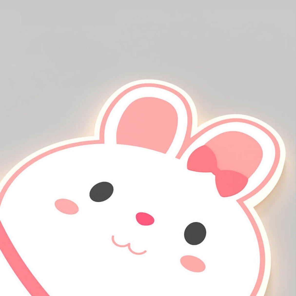 GlowBunny LED Kinder Wandleuchte | Kreatives Design | Einhorn & Hase | Dimmbar & Modern