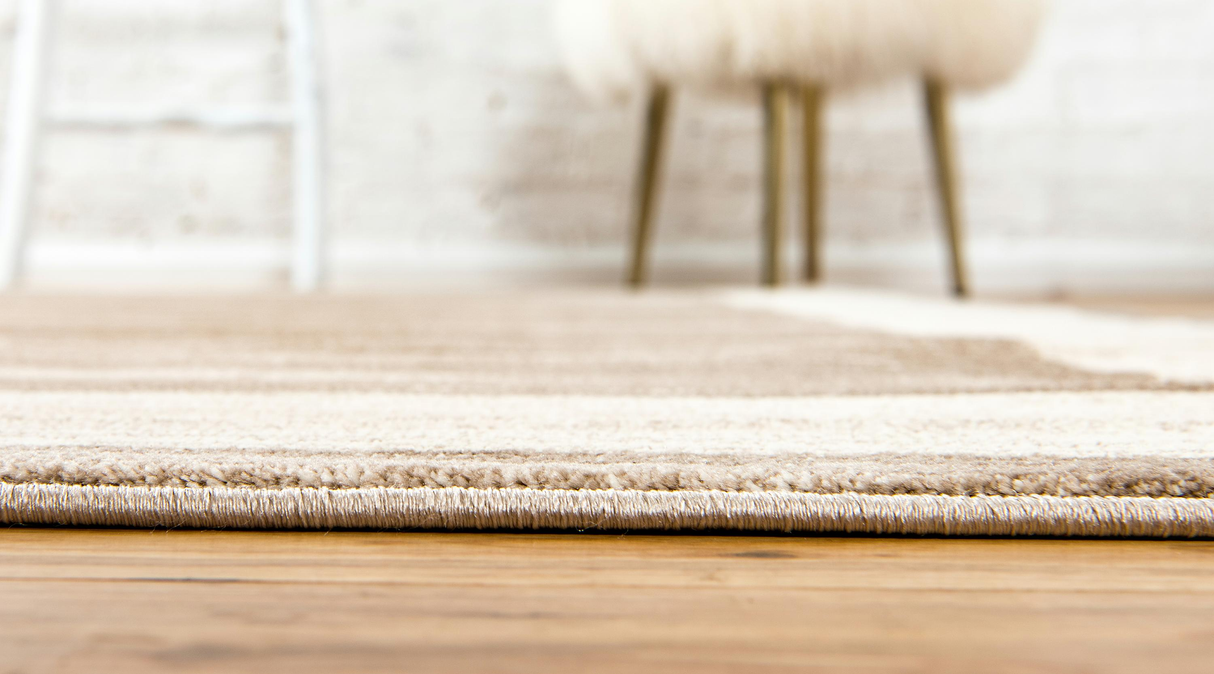 BorderLux - Moderner Teppich mit Randmuster | Zeitloses Design | Weich & Strapazierfähig