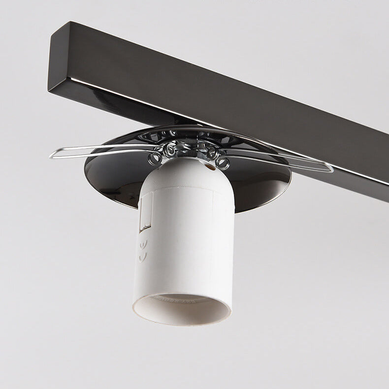 Elyrion AuraGlow Deckenleuchte | Nordisches Design | Glas & Metall | 3/4/5 Leuchten | Semi-Flush