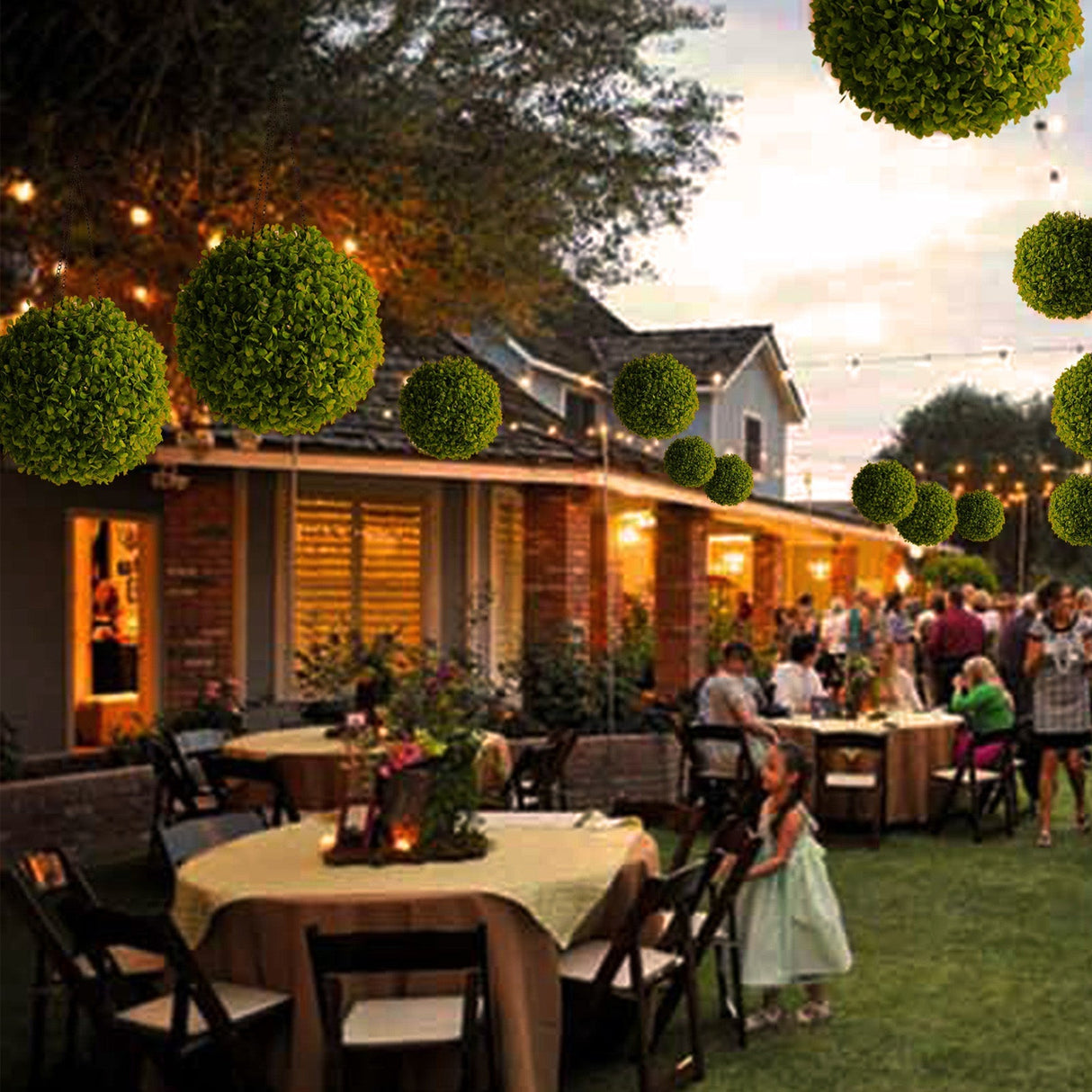 Verdora LED Solarleuchte | Grasball-Design | Wasserdicht | Solarbetrieben | Gartenbeleuchtung