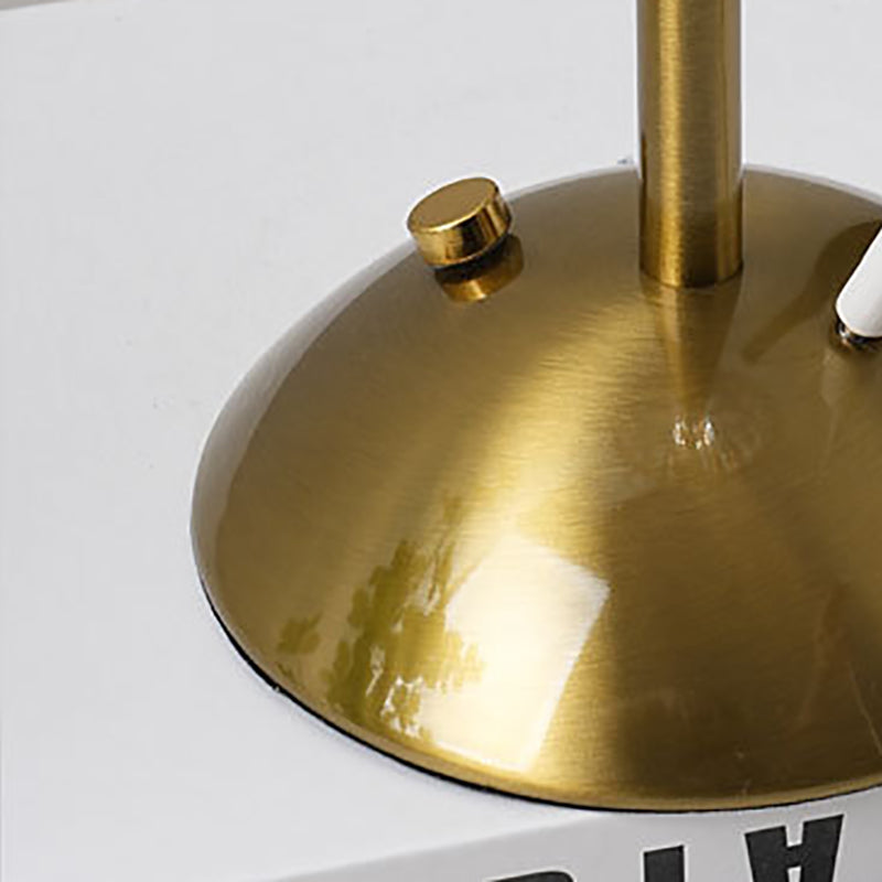 GlowVibe Skandi LED Tischlampe | Wiederaufladbar | Stoffschirm mit Falten | Kabellos | Stimmungslicht | Nachttischlampe