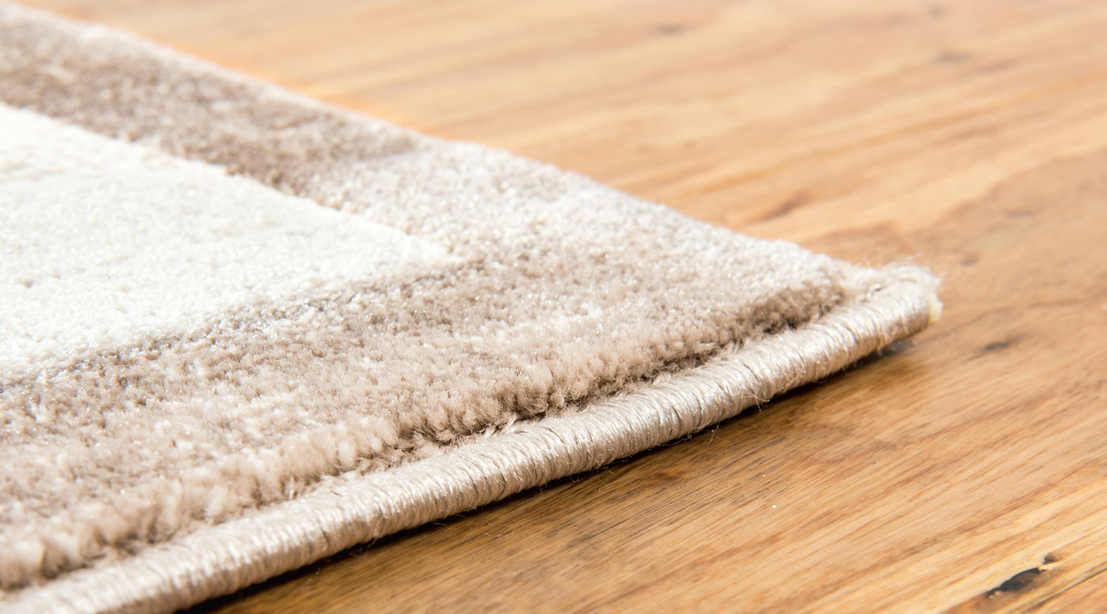 BorderLux - Moderner Teppich mit Randmuster | Zeitloses Design | Weich & Strapazierfähig