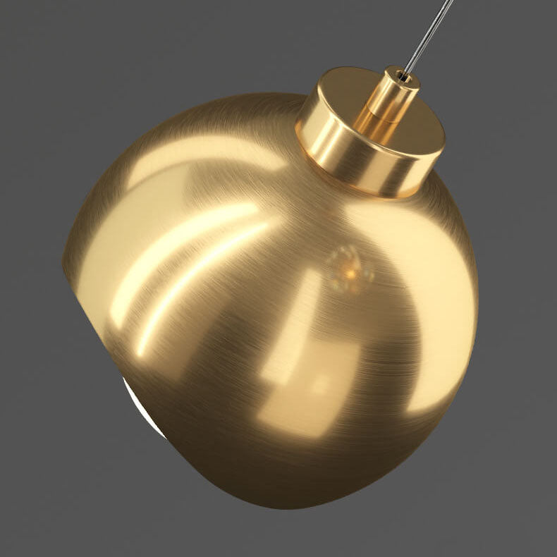 AstraLux Island LED Pendelleuchte | Modern | Luxus Design | Eisen und Messing | Deko für Zuhause