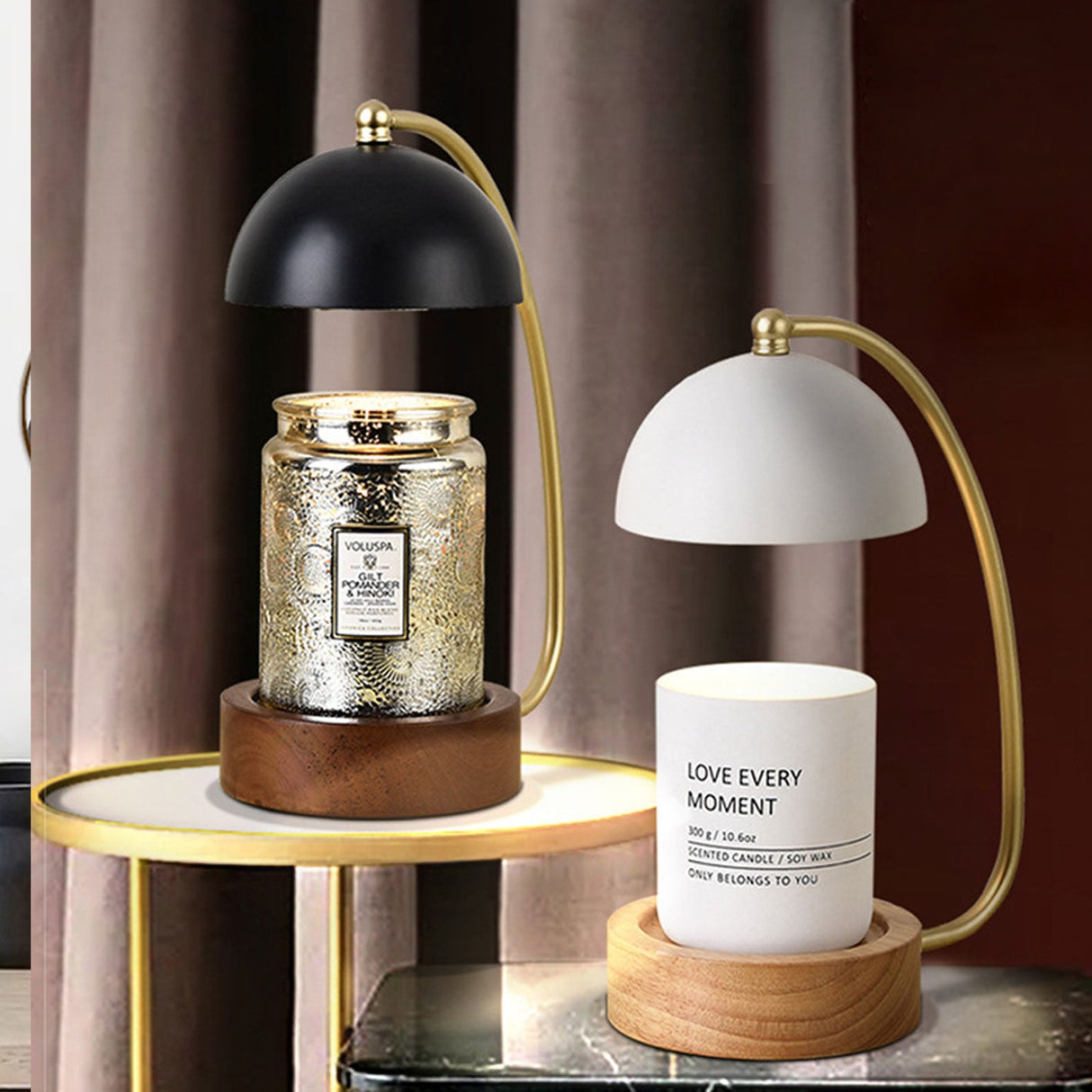 Lumivine Arto LED Tischlampe | Japanisches Design | Dimmbare Wachsoptik | Kreative Beleuchtung