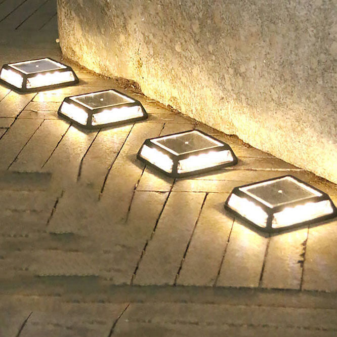 EcoVerta Solar LED Leuchte | Quadratisch & Wasserdicht | Für Garten, Balkon & Außenbereich