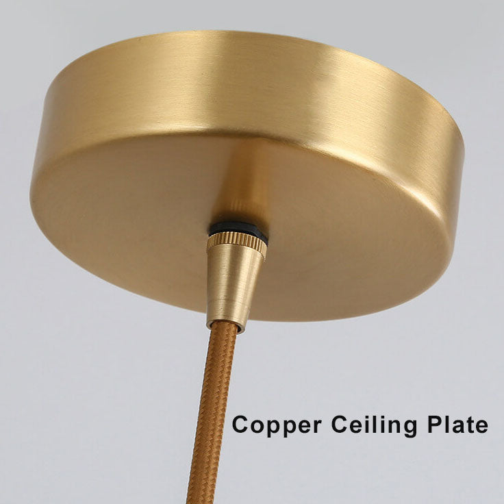 DiamantaGlow Pendelleuchte | Diamantförmiges Glas mit Wasserstruktur | 1-flammige Hängeleuchte | Elegantes & Modernes Design